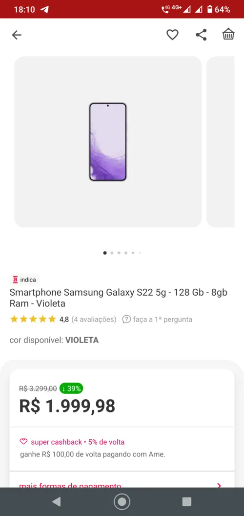 Imagen na descrição da promoção