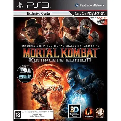 Game Mortal Kombat Komplete Edition PlayStation 3