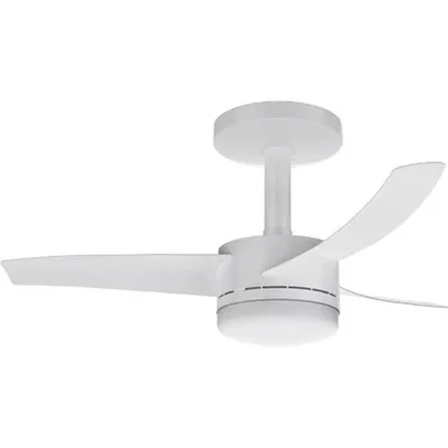 Ventilador de Teto Arno Ultimate VX10 3 Pás Branco com Globo de Vidro