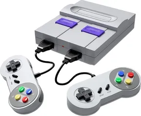 [internacional | AME R$57] Console Retrô Super Nes 620 Jogos - 8 Bits