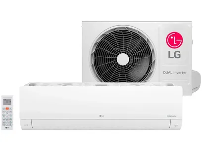 Product photo Ar Condicionado Split Inverter LG Hi Wall Dual Voice 12000 Btus Frio S3NQ12JA31K. EB2GAMZ - 220V