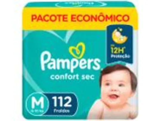 Fralda Pampers ConfortSec Tam. M 6 a 10Kg