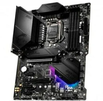 Placa-mãe MSI MPG Z490 GAMING PLUS, Intel LGA 1200, ATX, DDR4 R$ 1500