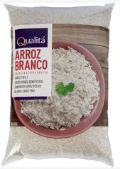 [Regiões selecionadas] Arroz Agulhinha Tipo 1 QUALITÁ Pacote 5Kg | R$16