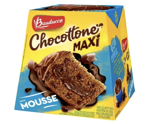 Chocottone maxi mousse 500G bauducco