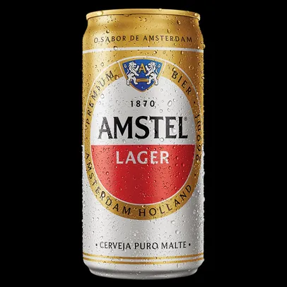 Cerveja Lager Puro Malte Amstel Lata 269ml | R$2