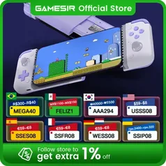 [Moedas R$ 144,13] Gamesir Gamepad X2s