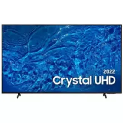 [AME R$3799] Samsung Smart TV 70 polegadas Crystal UHD 4K 70BU8000 2022, Painel Dynamic Crystal