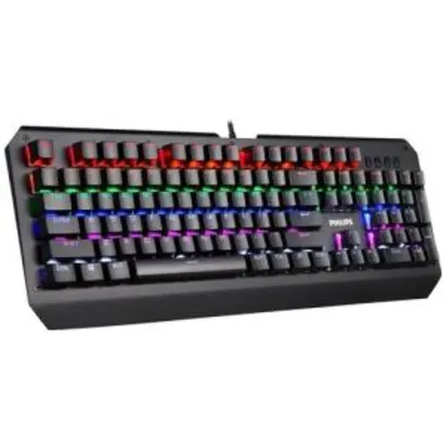 Teclado Mecânico Gamer Philips G413 com Fio | R$ 170