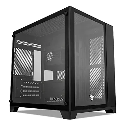 Gabinete Gamer Pichau HX710L, Mid-Tower, Preto, PG-HX71L-BK01