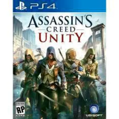 [Americanas](UZ Games) Game Assassin's Creed: Unity - PS4 - R$62