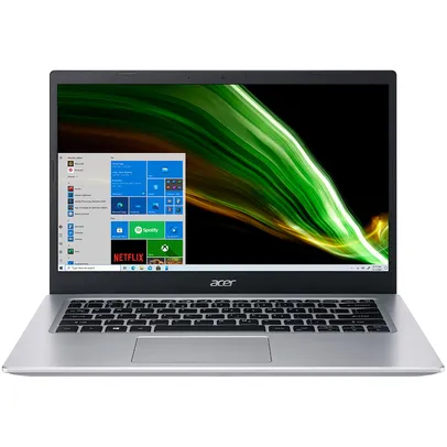 Notebook Acer Aspire 5 A514-54-37M1 Intel Core i3 11ª Gen Windows 10 Home 8GB 512GB SSD 14&apos; FHD