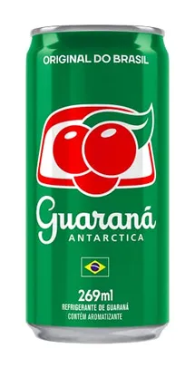 (PRIME) Refrigerante Guaraná Antarctica Regular, Lata 269ml