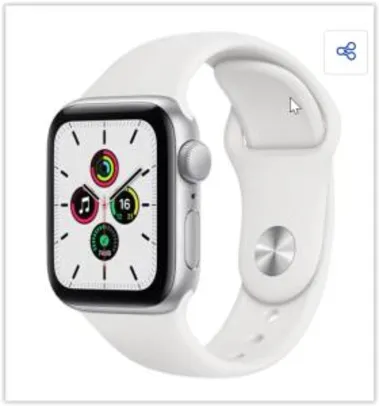 [APP] Apple Watch SE GPS, 40mm | R$ 2159