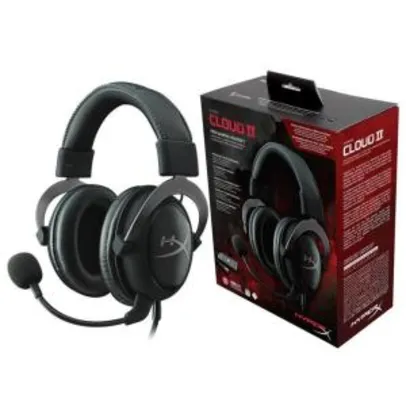 Headset Gamer Cloud II 7.1 KHX-HSCP-GM - HyperX - R$461