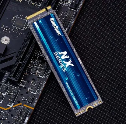 SSD m.2 Nvme KingSpec 512gb, leitura 3400mb/s