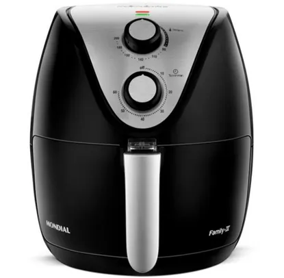 Air Fryer Mondial AF-30 Family Inox IV 3,5L - Preto (110 ou 220)