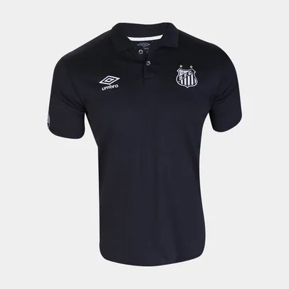 Camisa Polo Santos Viagem 20/21 Umbro Masculina