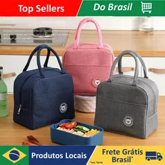 [Contas Novas R$7,5] Bolsa Térmica Portátil Com Isolamento Térmico