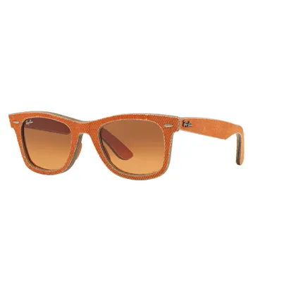 Óculos De Sol Ray-Ban Original Wayfarer Denim Laranja