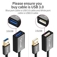 Cabo extensor QGeeM Usb 2.0 (Todos Usuários) | R$0,11