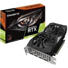 Placa de Vídeo Gigabyte NVIDIA Geforce RTX 2060, 12GB GDDR6, DLSS, Ray Tracing, GV-N2060D6-12GD