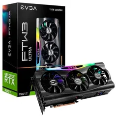 Placa de Vídeo EVGA GeForce RTX 3080 Ti FTW3 ULTRA GAMING 12GB, LHR | 11.000 | R$ 11000