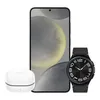 Imagem do produto Galaxy S24+ 512GB - Preto + Galaxy Watch6 Classic Lte 43mm - Preto + Galaxy Buds Fe - Grafite - Combo