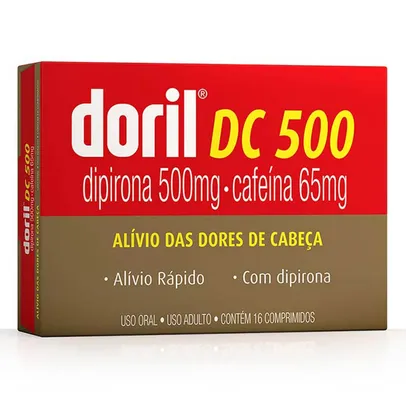 Doril Dc 500 Com 16 Comprimidos