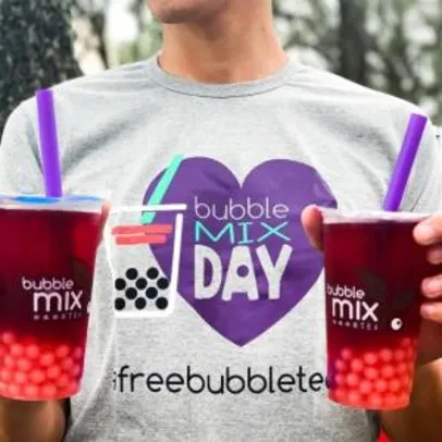 Bubble Tea Grátis | Bubble Mix Day