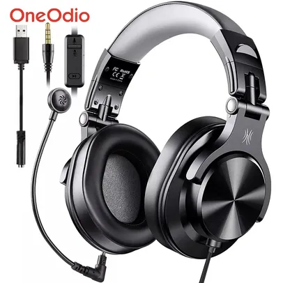 Oneodio Wired Gaming Headset Gamer USB + 3.5mm  