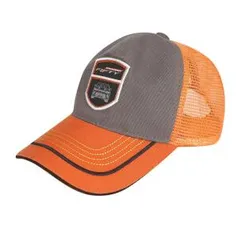 Boné Camaro Aba Curva Graphic Car Trucker Masculino - Laranja e Cinza | R$30