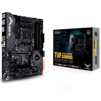 Placa-Mãe Asus TUF Gaming X570-PLUS/AMD/AM4/ATX/DDR4 | R$1.255