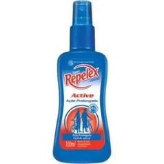 Repelente de Insetos Super Repelex Active 100ml - R$6,99