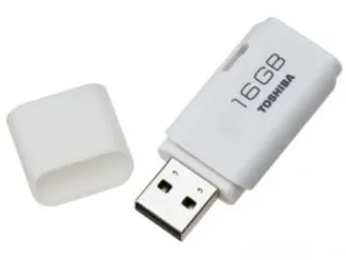 Pen Drive 16GB Toshiba Hayabusa - USB 2.0 de R$ 49,90 por R$ 19,90 frete grais retirar na loja