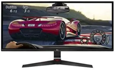 Monitor Gamer LG LED 29" Ultrawide, Full HD, IPS, HDMI/Display Port, FreeSync, Som Integrado, 1ms - 29UM69G-B