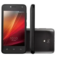 Smartphone Semp Go! 3C, 8GB, 5MP, Tela 4´, Preto