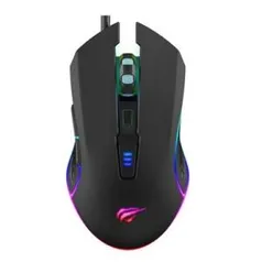 Mouse Gamer Havit MS1018, 6 Botões, 3200DPI - MS1018 | R$ 48