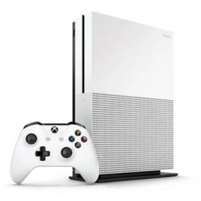 Console Xbox One S 1 Tera Bytes 1tb+ Controle One S Branco - Microsoft por R$1610