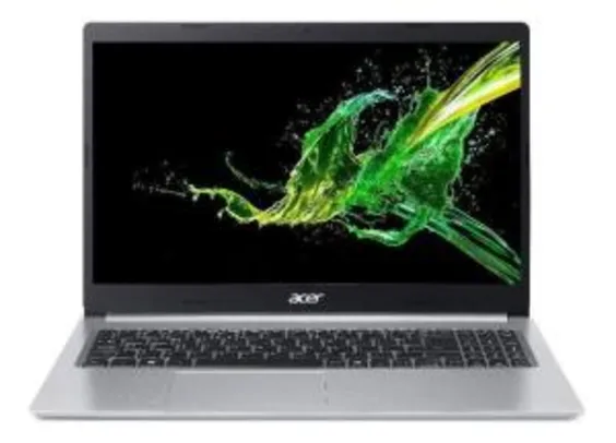 Notebook Acer Aspire 5 A515-54g-53gb, Intel Core i5 10ª geração, 8gb, 1tb, SSD 256gb - R$3.799