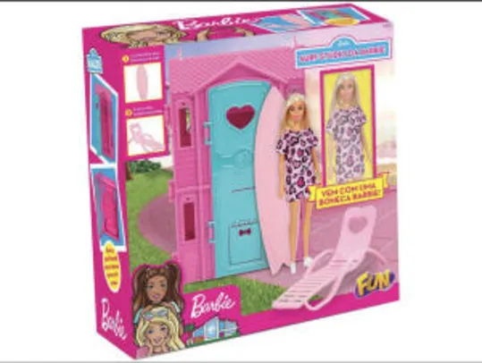 Playset Barbie Surf Studio R$85