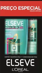  [LEVE 3 PAGUE 2] Kit Elseve Hydra Detox Shampoo 375ml + Condicionador 170ml