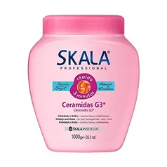 [Super R$6.4] Creme de Tratamento 1Kg Ceramidas G3, Skala, Skala, Pacote de 6