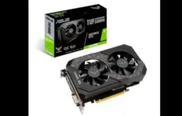 Placa de Vídeo Asus TUF Gaming GeForce GTX 1660 SUPER 6GB GDDR6 192Bit | R$1789