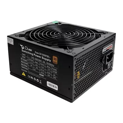 Fonte Duex DX 500W 80 Plus Bronze, DX-500FSE+