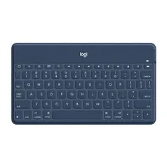 Teclado Ultra portátil Logitech para iPad, Keys-To-Go, Azul