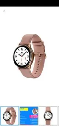 [Cliente Ouro] Smartwatch Samsung Galaxy Watch Active2 LTE - Rose 4GB | R$1.324