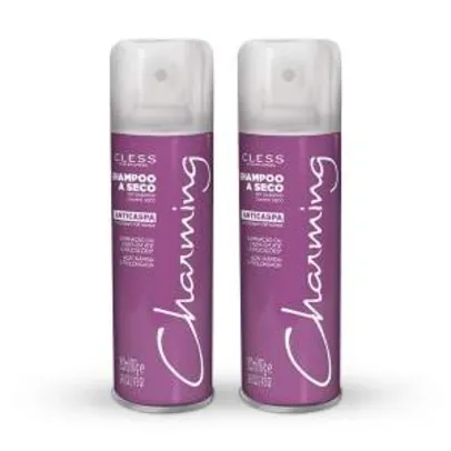 [Netfarma] Leve 2 Pague 1: Kit Shampoo A Seco Anticaspa Charming - R$30