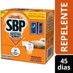 Inseticida Sbp Noites Tranquilas Aparelho + frasco 35ml | R$6