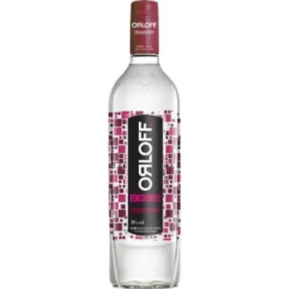 Vodka Orloff Bold Cranberry - 1000ml por R$ 19